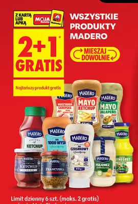 Produkty Madero promocja w Biedronka