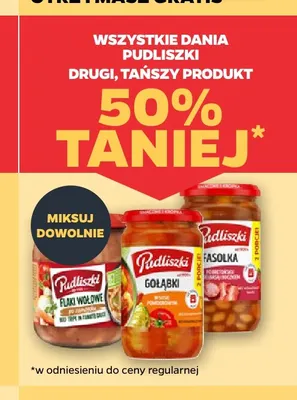Gołąbki w sosie pomidorowym Pudliszki promocja w Netto