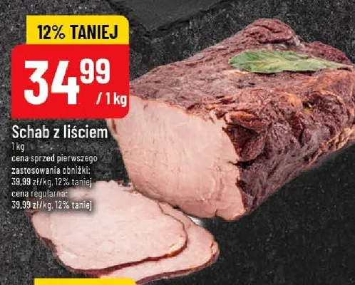 Schab z liściem promocja w POLOmarket