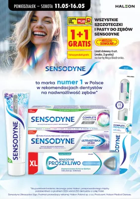 Pasta do zębów Sensodyne Daily Whitening promocja w Biedronka