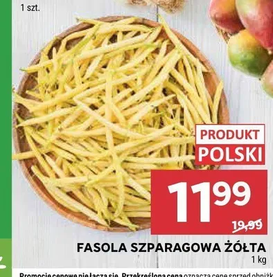 Fasola szparagowa żółta promocja w Stokrotka