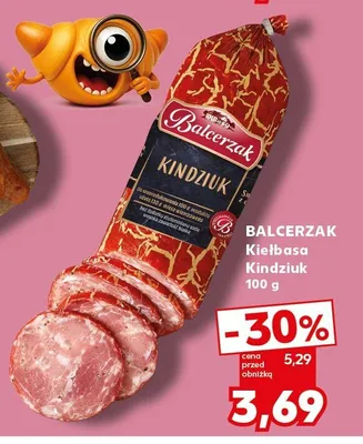 Kiełbasa Kindziuk Balcerzak promocja w Kaufland
