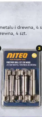 Wiertła Forstnera do drewna, 5 szt. promocja w Biedronka