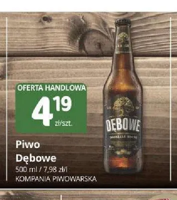 Piwo Dębowe Dojrzałe Mocne promocja w Marketvita