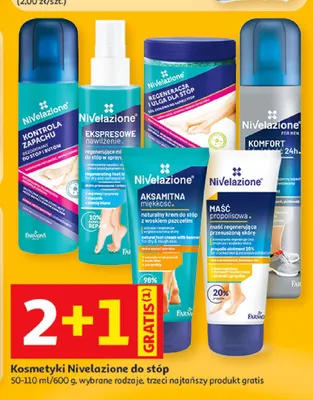 Krem do stóp Nivelazione Aksamitna miękkość promocja w Auchan