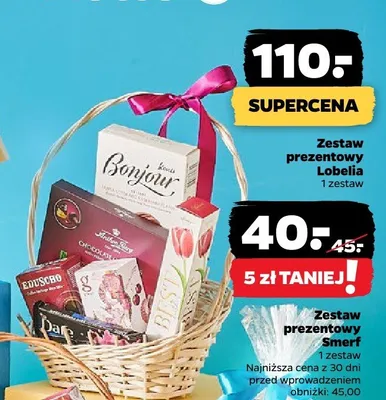 Zestaw prezentowy Lobelia promocja w Netto