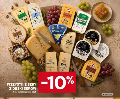 Sery z deski serów promocja w Stokrotka