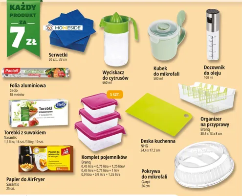 Serwetki Homeside promocja w Leclerc