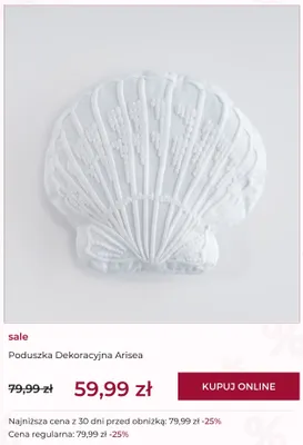 Poduszka dekoracyjna home&you Arisea promocja w home&you