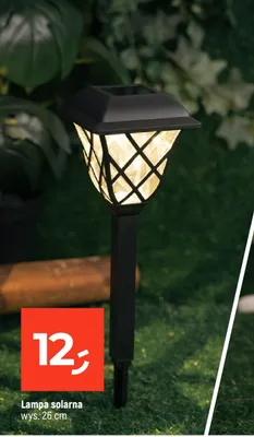 Lampa solarna promocja w Dealz