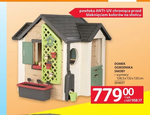 Domek ogrodnika Smoby promocja w Selgros