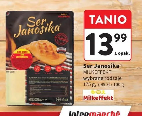 Ser Janosika Milkeffekt promocja w Intermarche