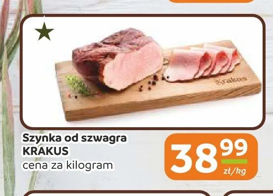 Szynka od szwagra Krakus promocja w Społem Częstochowa