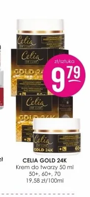 Krem do twarzy Celia Gold 24K 50+ promocja w Drogerie Jasmin