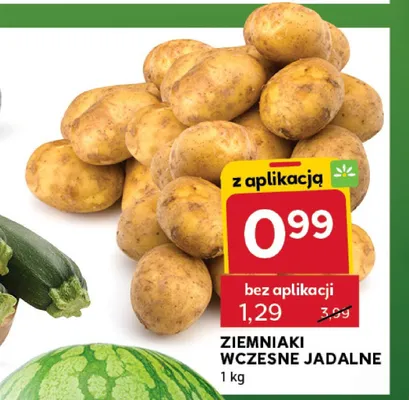 Ziemniaki wczesne jadalne promocja w Stokrotka