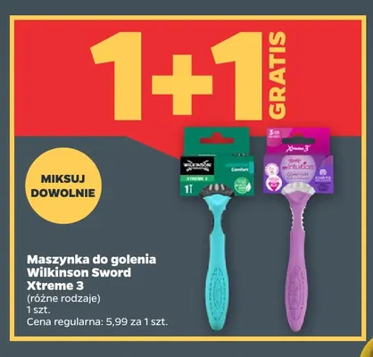 Maszynka do golenia Wilkinson Sword Xtreme 3 promocja w Netto