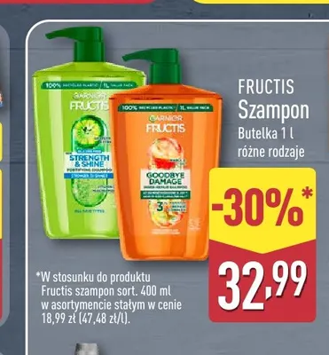 Szampon Fructis promocja w Aldi