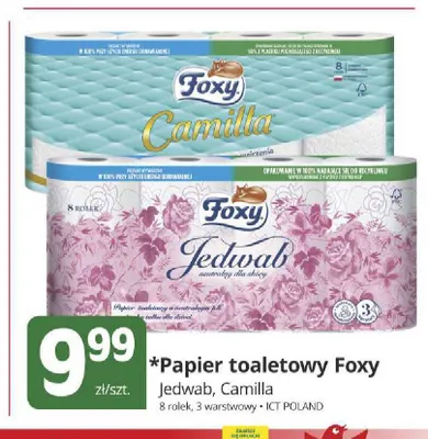 Papier toaletowy Foxy Jedwab 8-pak promocja w Marketvita