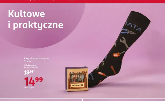Skarpetki męskie Eloy promocja w Rossmann