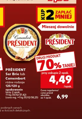 Ser Camembert Président promocja w Kaufland