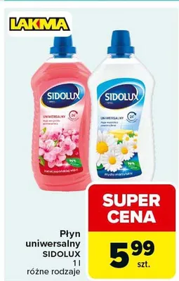 Płyn uniwersalny różne rodzaje promocja w Carrefour