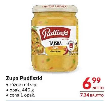 Zupa Pudliszki różne rodzaje promocja w Makro