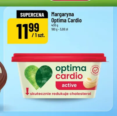 Margaryna Optima Cardio Active promocja w POLOmarket