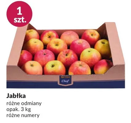Jabłka różne odmiany promocja w Makro