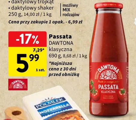 Passata Dawtona klasyczna promocja w Intermarche