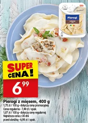 Pierogi z mięsem, 400 g promocja w Twój Market