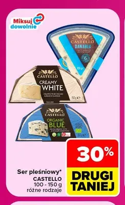 Ser pleśniowy Castello Organic Blue promocja w Carrefour Market