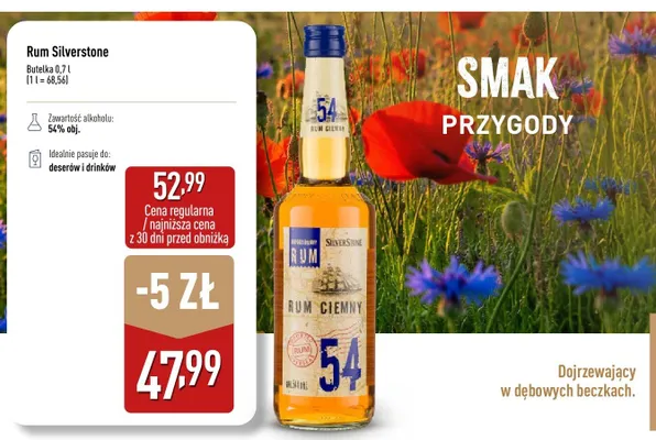 Rum Silverstone promocja w Aldi