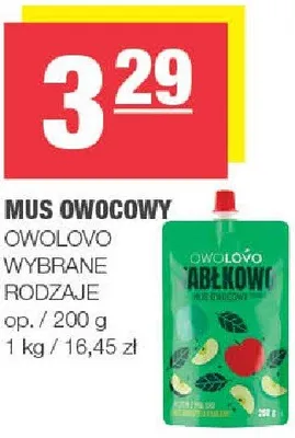 Mus owocowy promocja w SPAR