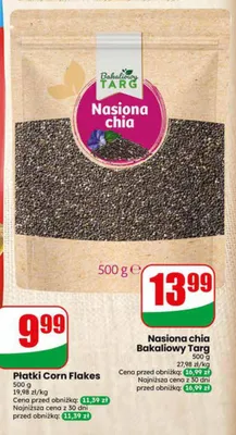 Nasiona chia Bakaliowy Targ promocja w Dino