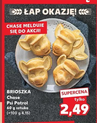 Brioszka Chase Psi Patrol promocja w Kaufland
