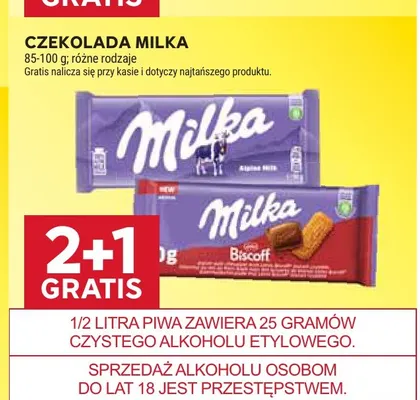 Czekolada Milka promocja w Stokrotka