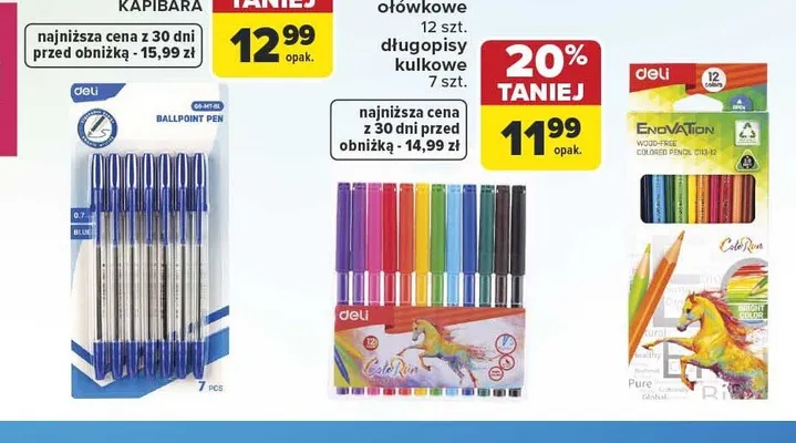 Kredki ołówkowe promocja w Carrefour