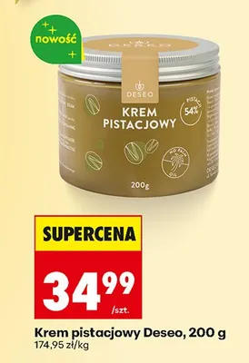 Krem pistacjowy 200 g promocja w Biedronka