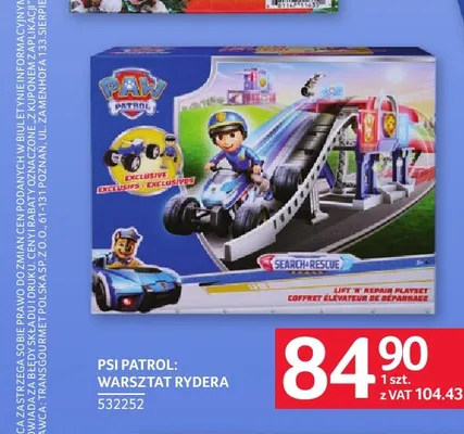 Warsztat Rydera Psi Patrol promocja w Selgros
