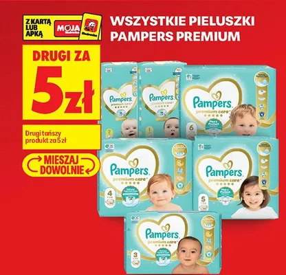 Pieluchy Pampers Premium Care rozmiar 2 promocja w Biedronka