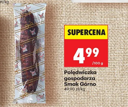 Polędwiczka gospodarna Smak Górno promocja w Biedronka