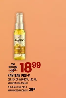 Olejek do włosów PANTENE PRO-V promocja w Drogerie Natura