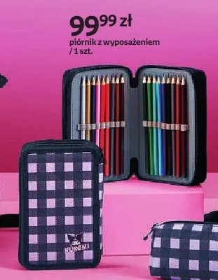 Piórnik z wyposażeniem Kuromi promocja w Empik