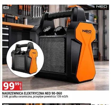 Nagrzewnica elektryczna Neo 90-060 promocja w Merkury Market
