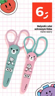 Nożyczki z etui ochronnym Kidea promocja w Dealz