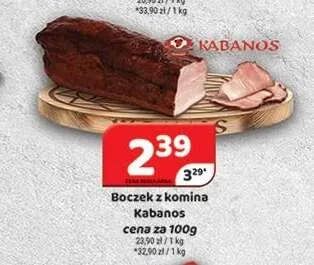 Boczek z komina Kabanos promocja w Delfin