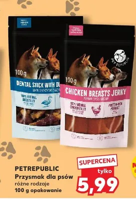 Przysmak dla psów różne rodzaje promocja w Kaufland