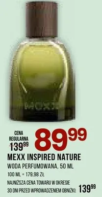 Woda perfumowana inspired nature promocja w Drogerie Natura