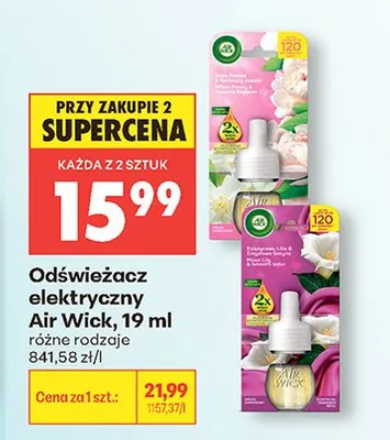Odświeżacz elektryczny Air Wick promocja w Biedronka