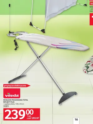 Deska do prasowania Vileda Total Reflect Plus promocja w Selgros